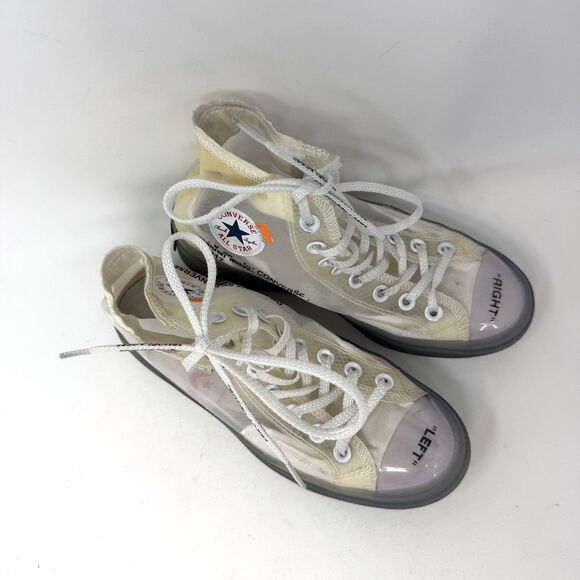 Converse Off-White x Chuck 70 The Ten Sz 6 Authentic Used Rare Virgil Og Sample - Picture 2 of 11